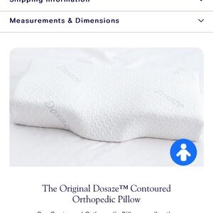Dosaze Ultimare comfort Kit contour pillow and case